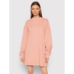 Reebok Плетена рокля Natural Dye Crew GR0399 Розов Oversize