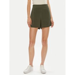 ONLY Шорти от плат Nova 15325521 Зелен Regular Fit