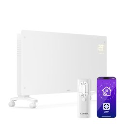 Klarstein Конвектор Bornholm | 3000 W | 30 м² | Мощен и стилен | 105 см x 51 см (Klrst-Bornholm3000Wh)