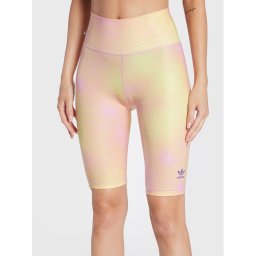 adidas Къс клин Allover Print HL6601 Жълт Slim Fit