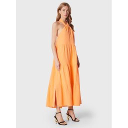 Seafolly Лятна рокля Halter 54864-DR Оранжев Regular Fit