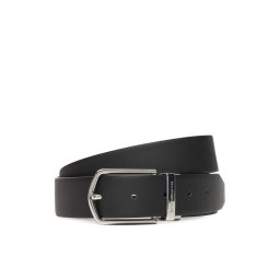 Tommy Hilfiger Мъжки колан Th Business Lux Rev AM0AM13762 Черен
