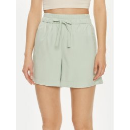 Vero Moda Шорти от плат Carmen 10278931 Зелен Loose Fit