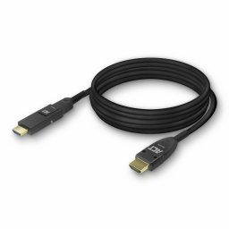 Кабел ACT AK4102, от HDMI(м) към HDMI(м), 15m, черен, 4K@60Hz, отделяем конектор