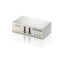 KVM суич ATEN VS0202, 2 входа, 2 изхода, до 1920x1440@60Hz, до 65 метра