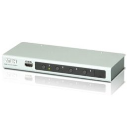 KVM суич ATEN VS481B, от 3x HDMI(ж), 1x RS-232(ж) към 1x HDMI(ж), 1 устройство