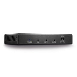 HDMI сплитер Lindy LNY-38235, от 1x HDMI(ж) към 2x HDMI(ж), до UHD(3840x2160@60Hz) резолюция