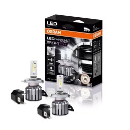 Автомобилна крушка Osram 64196DWBRT, 15W, 1200 lm, H4, P43t, LED, 2 броя в опаковка