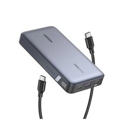 Външна батерия/power bank/ Ugreen PB205 (90597), 25000mAh, сива, 145W, 1x USB-A, 2x USB-C