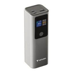 Bъншна батерия /power bank/ Verbatim Charge 'n' Go, 27 000mAh, сива, 2x USB-C, 1x USB-A