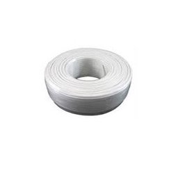 Кабел за аларма LIYY 8 TCU KT, 8 жилен (0.22mm), екраниран, Ø 4.65mm, ролка 100m, бял