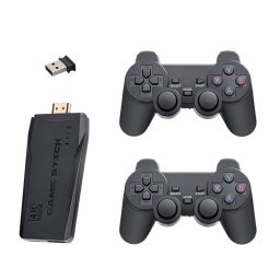 Игрова конзола D600, 10000 Вградени игри, HDMI, черна