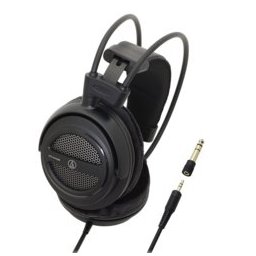 Слушалки Audio-Technica ATH-AVA400, 40мм говорители, 3.5мм позлатен жак, 3м кабел, черни