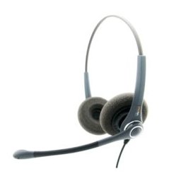 Слушалки AxTel QD PRO duo AXH-PROXLD, AUX, шумопотискащ микрофон, професионални за Call Center, Wideband, 150 ома, 90 dB, черни