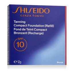 Shiseido Sun Protection Tanning Compact Foundation SPF10 фон дьо тен със слънцезащита пълнител 12 g нюанс Bronze