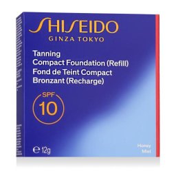 Shiseido Sun Protection Tanning Compact Foundation SPF10 фон дьо тен със слънцезащита пълнител 12 g нюанс Honey