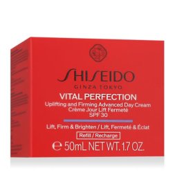 Shiseido Vital Perfection Uplifting & Firming Advanced Day Cream SPF30 дневен крем за лице - пълнител пълнител 50 ml за жени