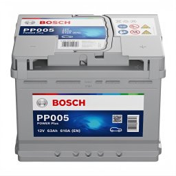 Акумулатор BOSCH POWER PLUS PP005 63Ah/610A R+