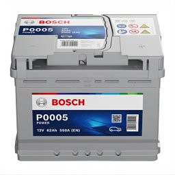Акумулатор BOSCH POWER P0005 62Ah/550A R+