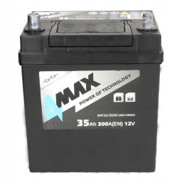 Акумулатор 4MAX 35Ah/300A R+ JIS