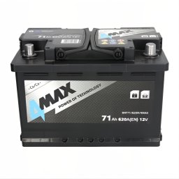Акумулатор 4MAX ECOLINE 71Ah/620A R+