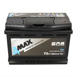 Акумулатор 4MAX STARTSTOP EFB 72Ah/760A R+