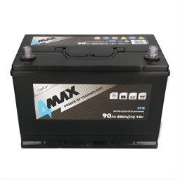 Акумулатор 4MAX STARTSTOP EFB 90Ah/850A R+ JIS