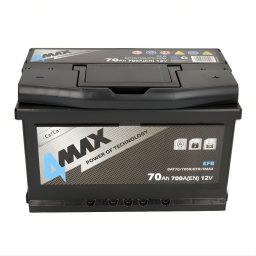 Акумулатор 4MAX STARTSTOP EFB 70Ah/700A R+