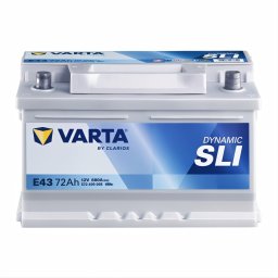 Акумулатор VARTA E43 DYNAMIC SLI 72Ah 680A R+