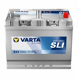 Акумулатор VARTA E23 DYNAMIC SLI 12V 70Ah 630A R+