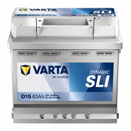 Акумулатор VARTA D15 DYNAMIC SLI 12V 63Ah 610A R+