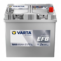 Акумулатор VARTA DYNAMIC EFB 65Ah/650A R+