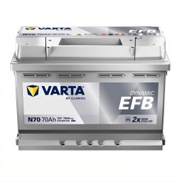 Акумулатор VARTA N70 DYNAMIC EFB 70Ah/760A R+