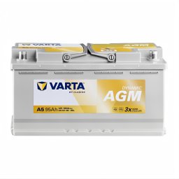 Акумулатор VARTA A5 DYNAMIC AGM 95Ah/850A R+
