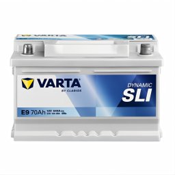 Акумулатор VARTA E9 DYNAMIC SLI 12V 72Ah 640A R+