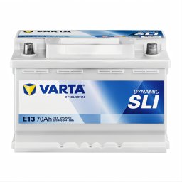 Акумулатор VARTA E13 DYNAMIC SLI 70Ah 640A R+