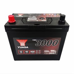 Акумулатор YUASA YBX3000 45Ah/400A L+ JIS (YBX3057)
