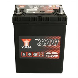 Акумулатор YUASA YBX3000 30Ah/300A R+ JIS (YBX3009)