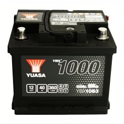 Акумулатор YUASA YBX1000 40Ah/360A R+ (YBX1063)
