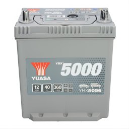 Акумулатор YUASA YBX5000 40Ah/360A R+ JIS (YBX5056)