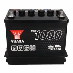 Акумулатор YUASA YBX1000 35Ah/330A L+ (YBX1038)