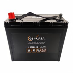 Акумулатор YUASA AUXILIARY 45Ah/325A L+ JIS (HJ-S46B24R)