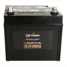 Акумулатор YUASA AUXILIARY 57Ah/430A L+ JIS (HJ-S55D23R-B)