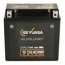 Акумулатор YUASA AUXILIARY 12Ah/200A L+ (YBXAX14)