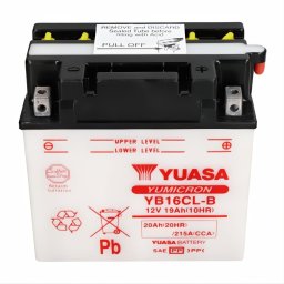 Акумулатор YUASA YUMICRON 20Ah/215A R+ (YB16CL-B)