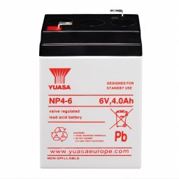 Акумулатор YUASA NP VRLA 4Ah L+ (NP4-6)