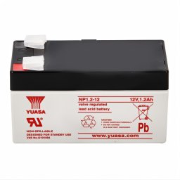 Акумулатор YUASA NP VRLA 1.2Ah L+ (NP1.2-12)
