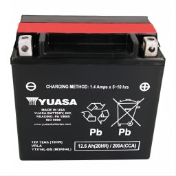 Акумулатор YUASA YTX 12.6Ah/200A R+ (YTX14L-BS)