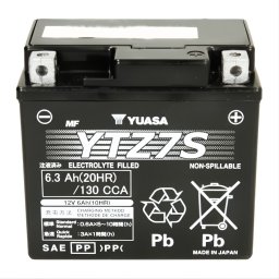 Акумулатор YUASA YTZ 6.3Ah/130A R+ (YTZ7S)
