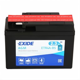 Акумулатор EXIDE STANDARD AGM 2.3Ah/35A R+